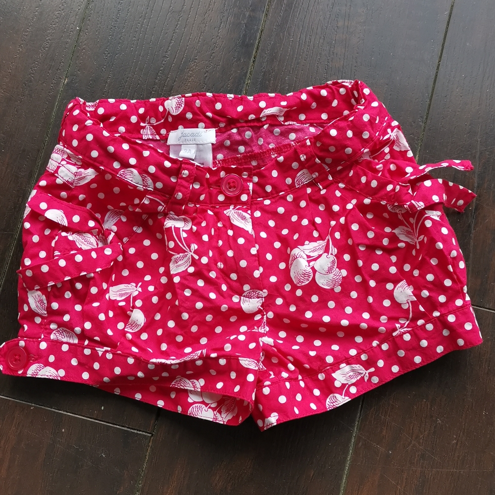 Jacadi shorts cherries print